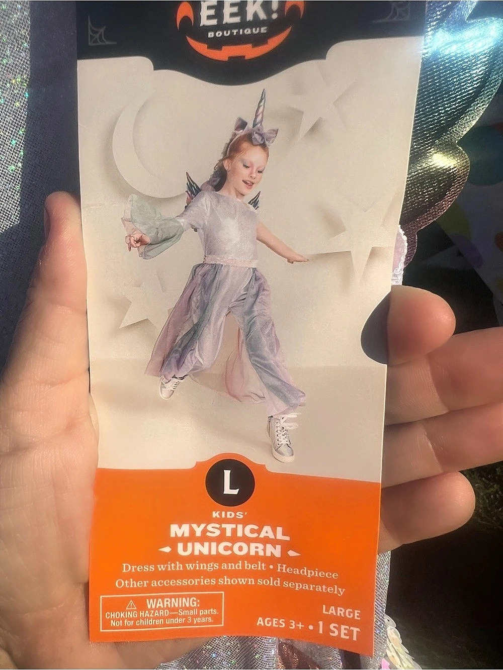 Hyde & EEK! Boutique Kids Mystical Unicorn Halloween Costume Large 10/12